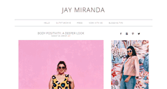 Desktop Screenshot of jaymiranda.com